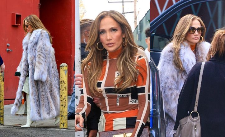 54-letnia Jennifer Lopez promuje nową piosenkę w WIELKIM futrze z lisów. Znów ściągnie na siebie gromy? (ZDJĘCIA)