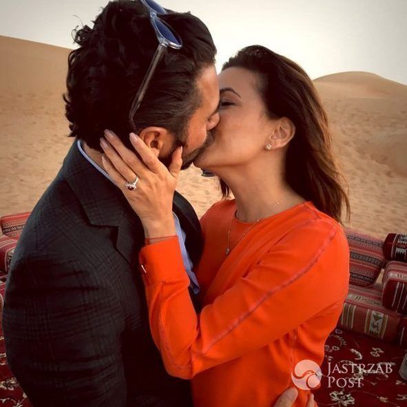 Jose Antonio Baston i Eva Longoria zaręczyli się w Dubaju (fot. Instagram)
