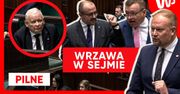 Wrzawa w Sejmie. Zembaczyński uderzył w Kaczyńskiego ws. Ziobry