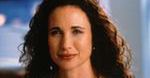 Andie MacDowell ze striptizerami