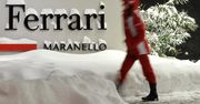 Ferrari odwołało premierę bolidu - śniegowy paraliż w Maranello