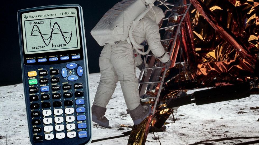 Technologiczne mity. Lądowanie na Księżycu miał obsługiwać komputer o wydajności kalkulatora 1