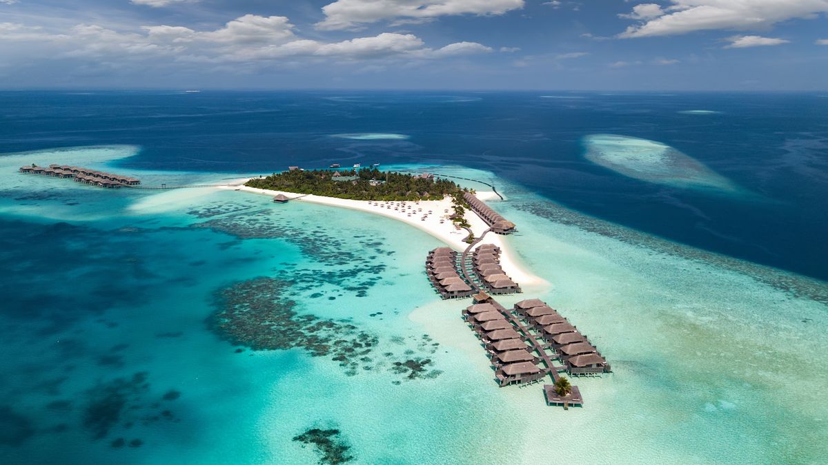 Malediwy z lotu ptaka