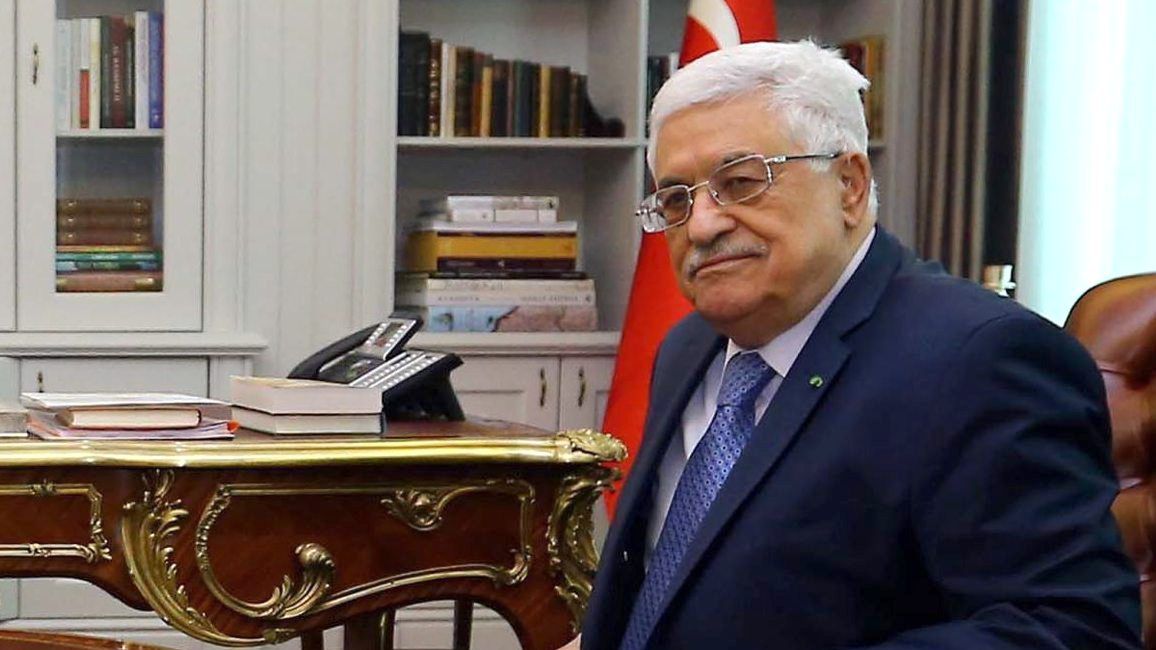 Na zdjęciu prezydent Autonomii Palestyńskiej Mahmud Abbas
