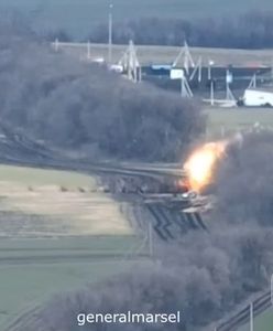 Pokazali atak na Rosję. Pierwsze takie nagranie