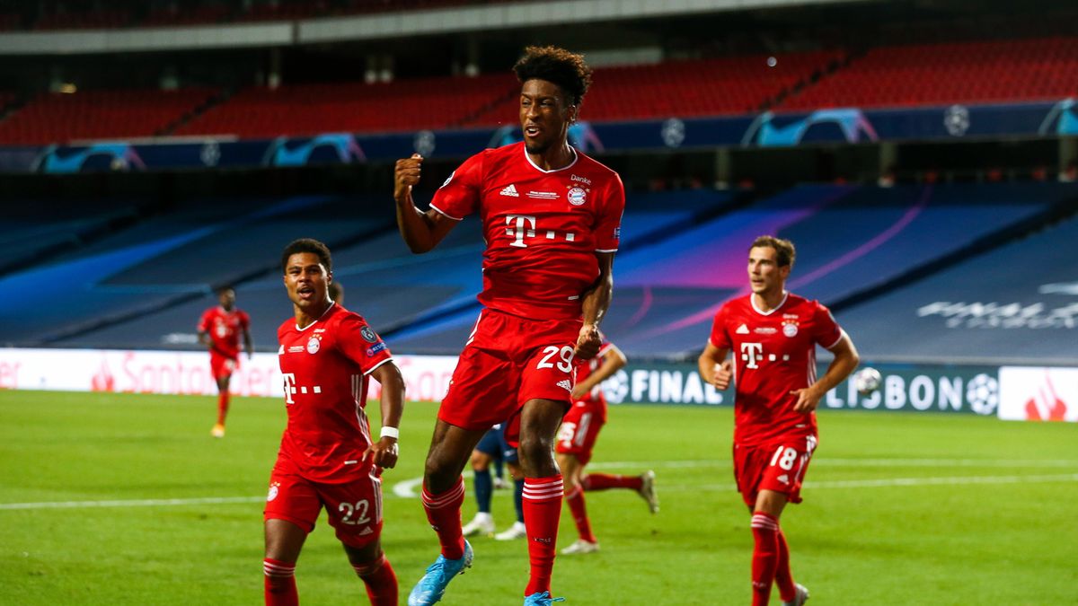 Kingsley Coman (w środku)