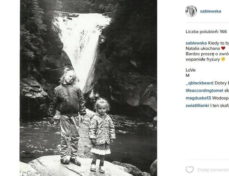 Maja Sablewska na Instagramie