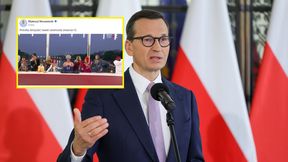 Krytyczny wpis Morawieckiego po ceremonii otwarcia