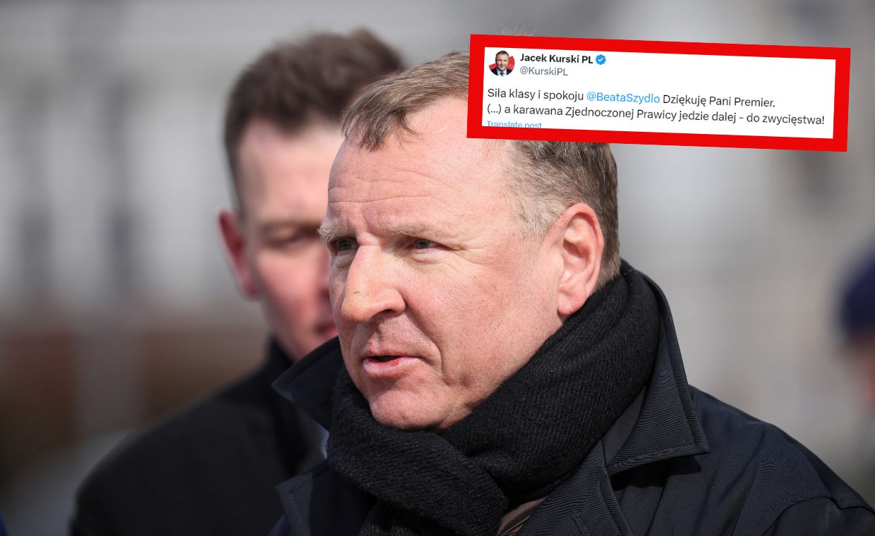 Beata Szydło zapowiedziała, że Jacek Kurski ma jej poparcie w wyborach do PE
