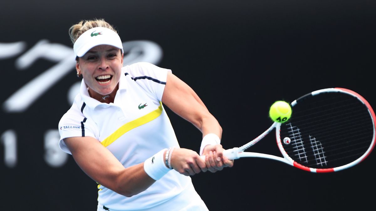 PAP/EPA / JASON O'BRIEN / Na zdjęciu: Anett Kontaveit