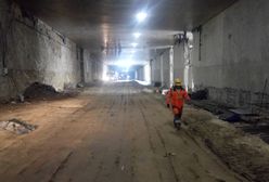 Wielka piaskownica w stolicy. Nasza reporterka na budowie najdłuższego tunelu w Polsce