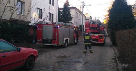 Tragiczny pożar w domu jednorodzinnym w Lublinie. Nie żyje kobieta