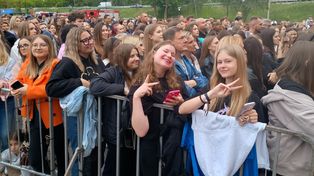 Oskar Cyms bawił publiczność w Białobrzegach. Na terenach nadpilickich odbywały się Majowe Dni Białobrzegów