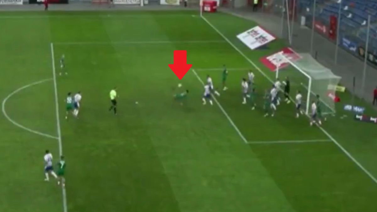 Twitter / TVP Sport / Na zdjęciu: gol Rycherta