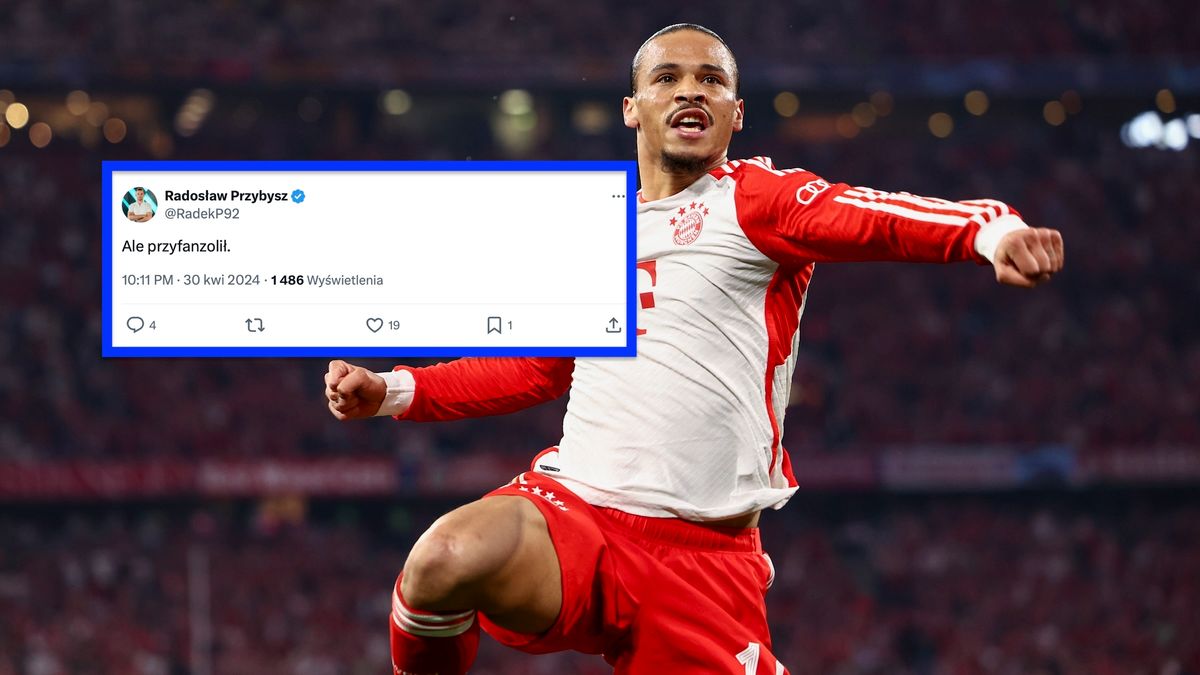 PAP/EPA / ANNA SZILAGYI / Na zdjęciu: Leroy Sane.