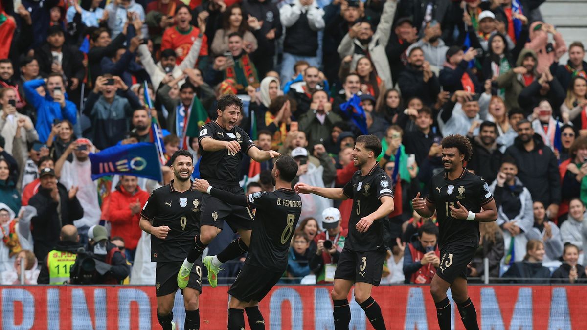 PAP/EPA / PAP/EPA/ESTELA SILVA / Portugalia awansowała na mundial