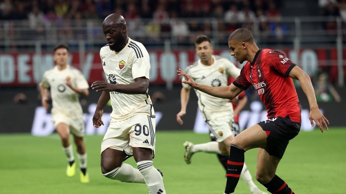 PAP/EPA / Matteo Bazzi / Mecz Ligi Europy: AC Milan - AS Roma