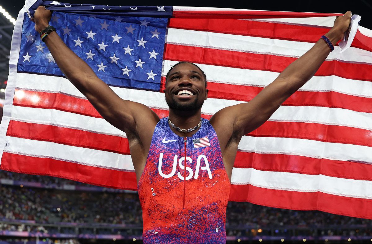 Noah Lyles overcomes health battles, clinches Olympic gold