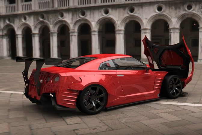 BenSopra Nissan GT-R R35