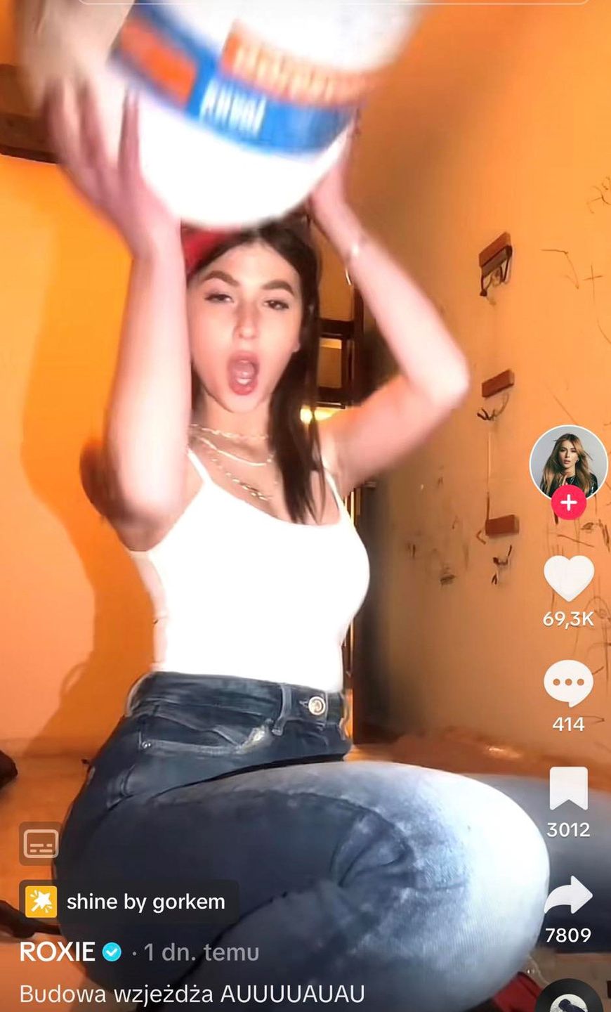 Remontowy tiktok Roksany Węgiel i Kevina Mgleja