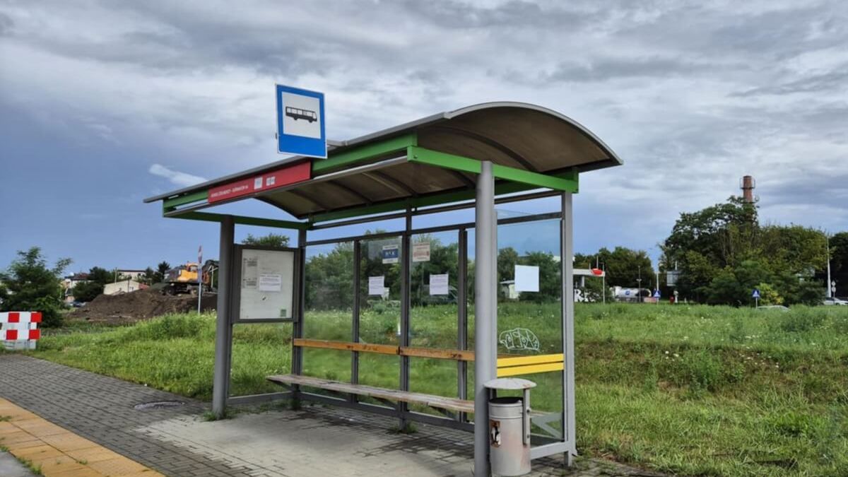 Przystanek rondo Żołnierzy-Górników 04 przy ul. Lubelskiego Lipca '80