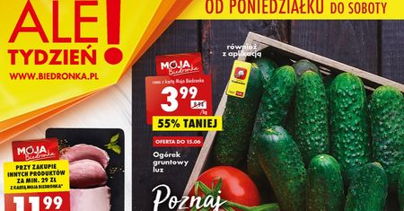 Biedronka nowa gazetka 13.06-18.06. Promocje Biedronka od poniedziałku 13 czerwca