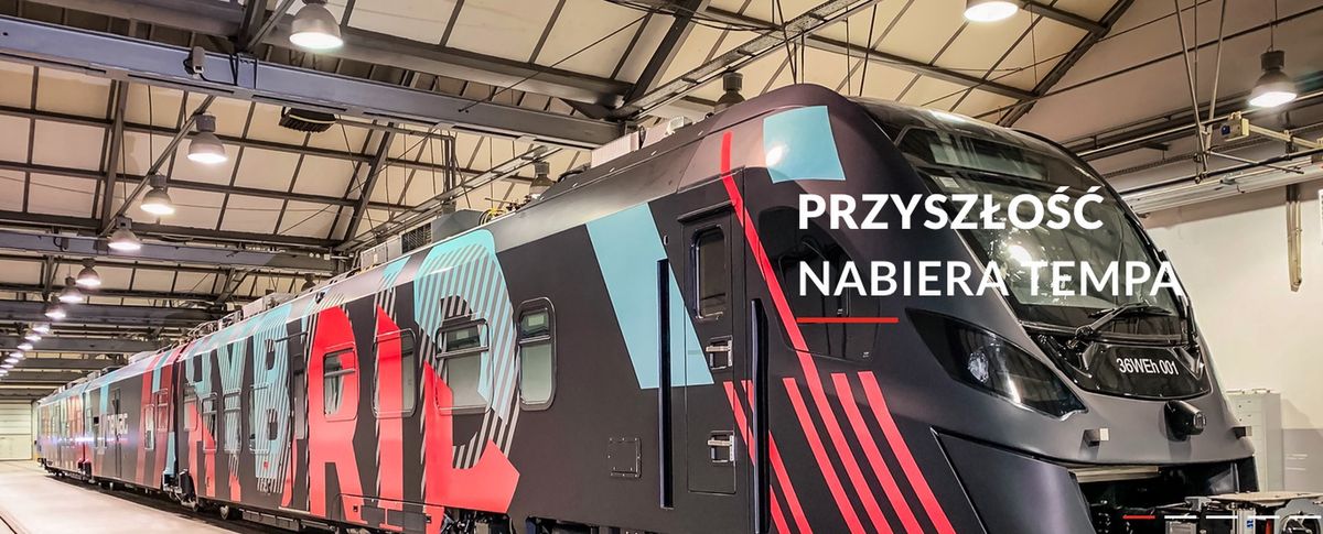 Pociąg hybrydowy polskiej firmy Newag