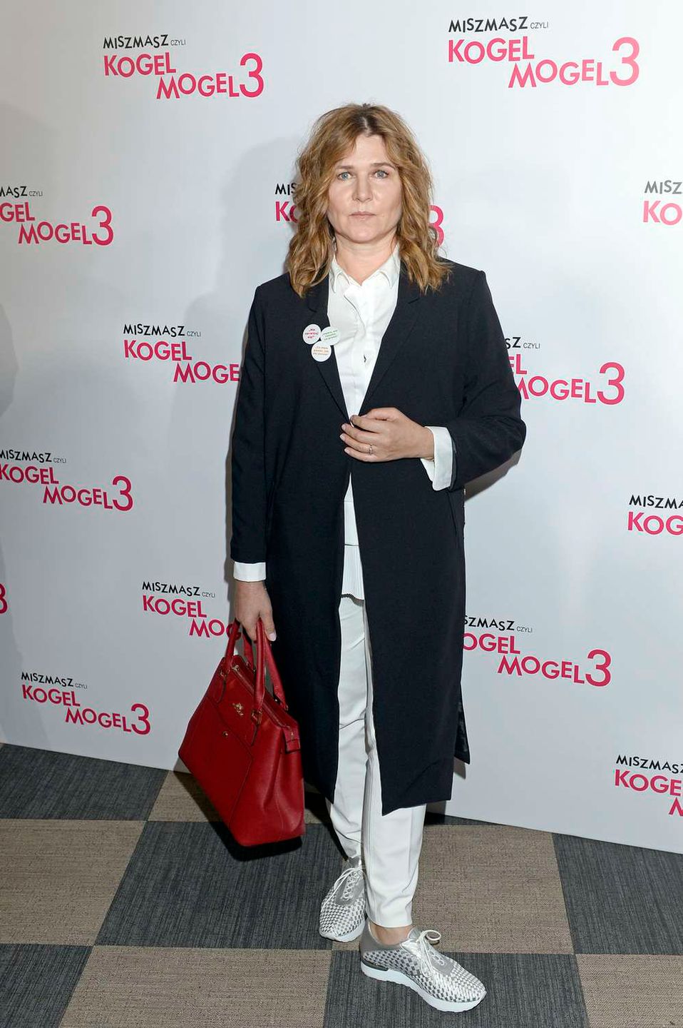 Grażyna Błęcka - Kolska - konferencja prasowa filmu "Kogel-Mogel 3"