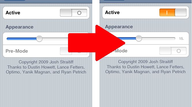 Zaokrąglony ekran iPhone'a 1