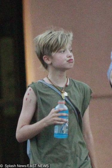 Shiloh Jolie-Pitt na zajęciach sportowych