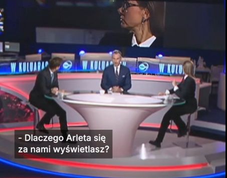 Wpadka w programie "W Kuluarach" w TVN24 