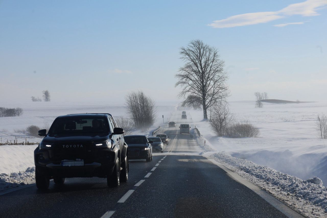 Wszystkie drogi krajowe są przejezdne. GDDKiA apeluje do kierowców