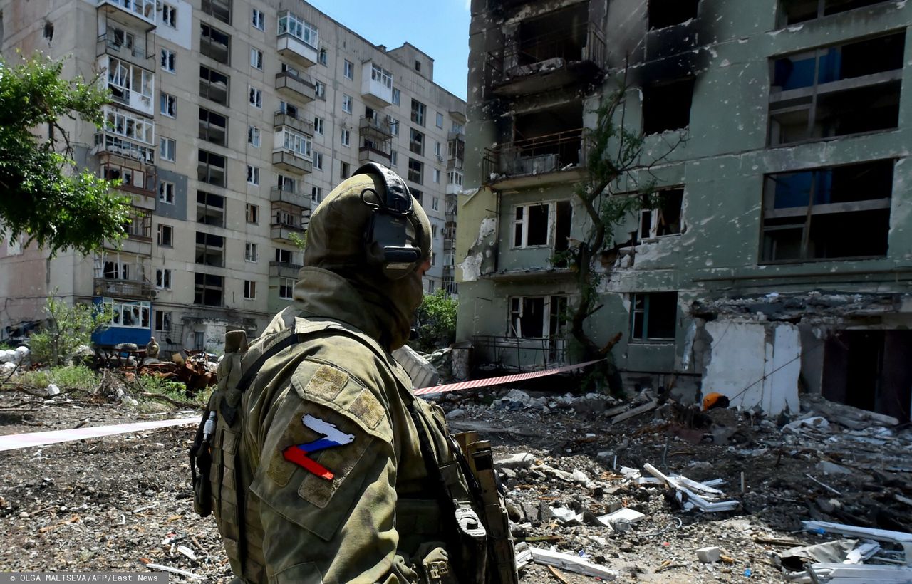 Ostatnia deska ratunku Kremla? Wagnerowcy zaangażowani w walkę o Bachmut (Photo by Olga MALTSEVA / AFP)
OLGA MALTSEVA