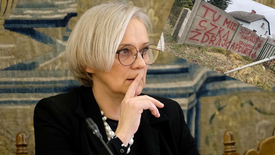 Wandale zniszczyli posesję posłanki PO. Szuka ich policja 