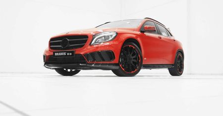 Mercedes-Benz GLA 220 CDI Brabus (2015) - bezbronny agresor