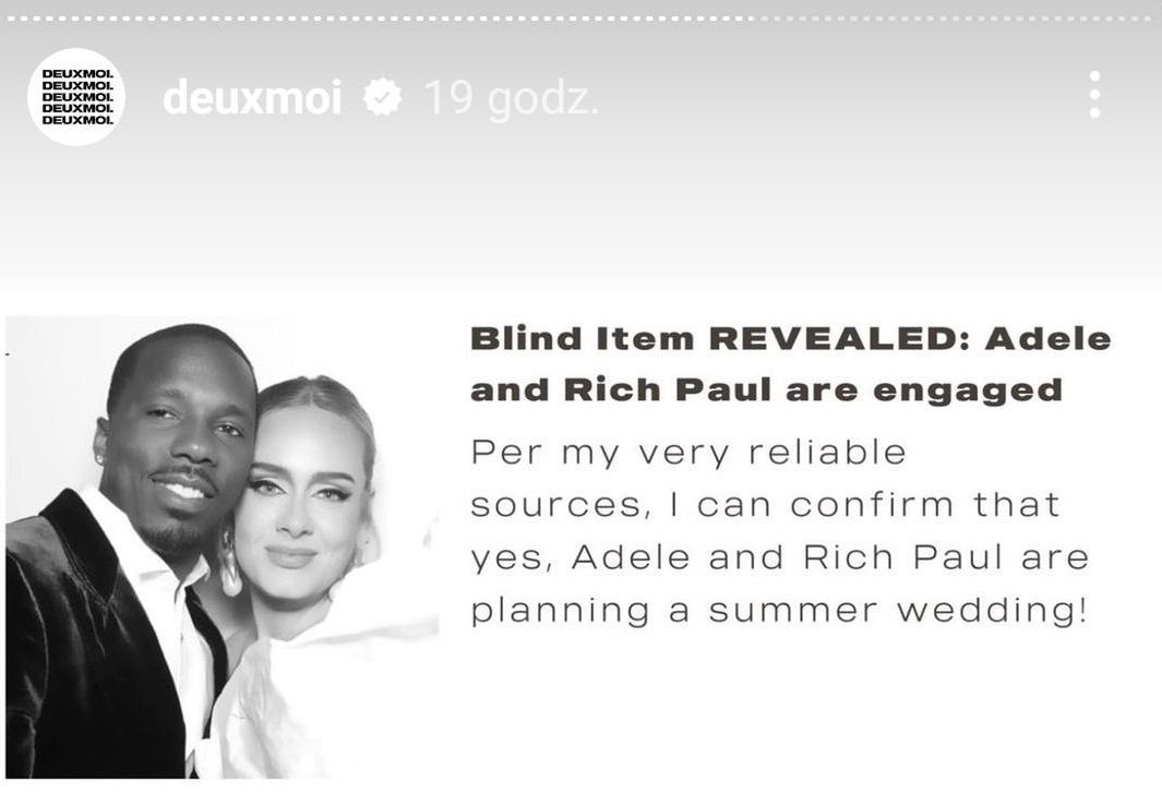 Adele i Rich Paul są zaręczeni?