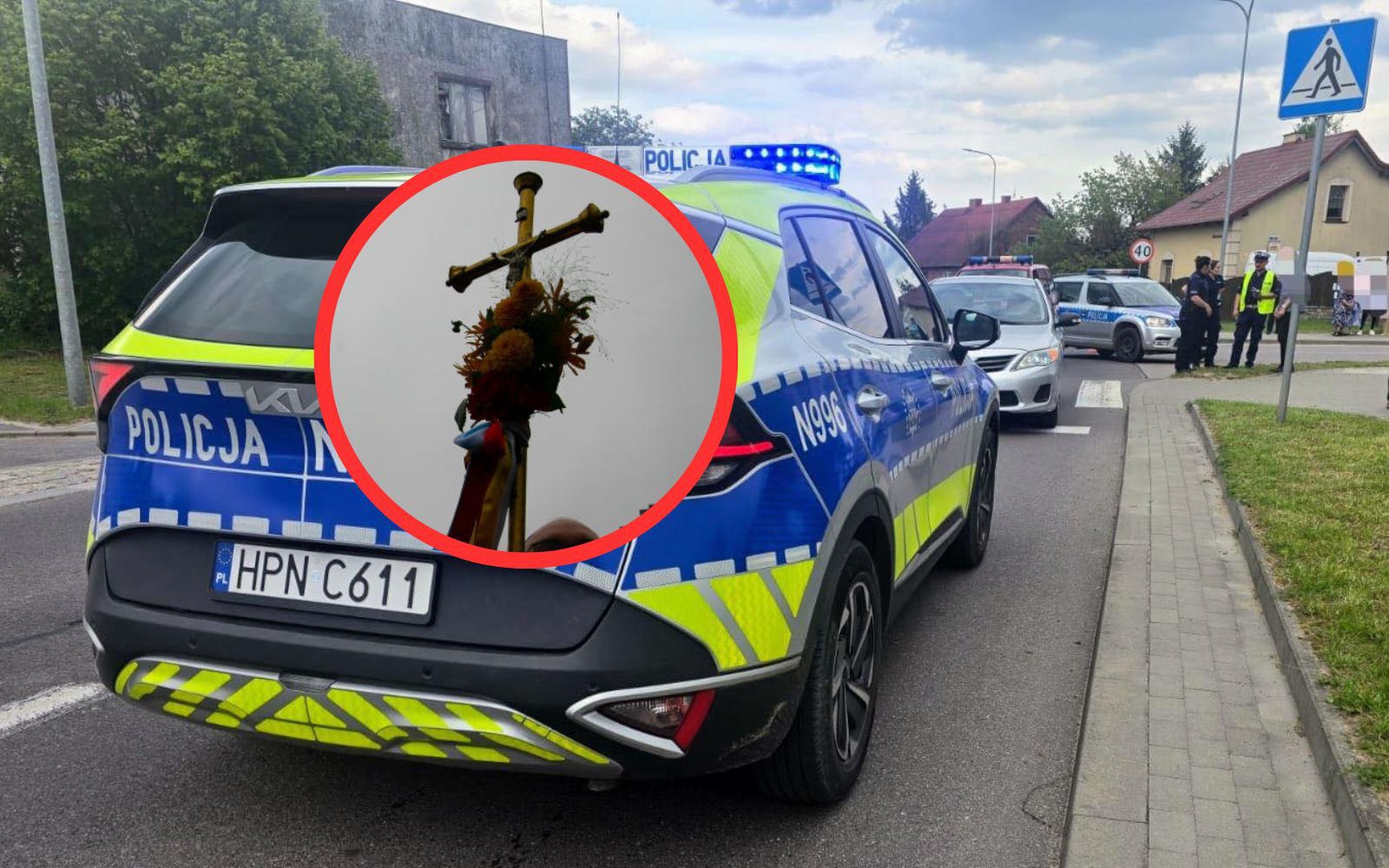 15-latka potrącona podczas pielgrzymki