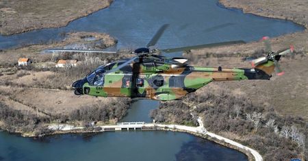 Wojskowy śmigłowiec NH90 latał na oleju jadalnym