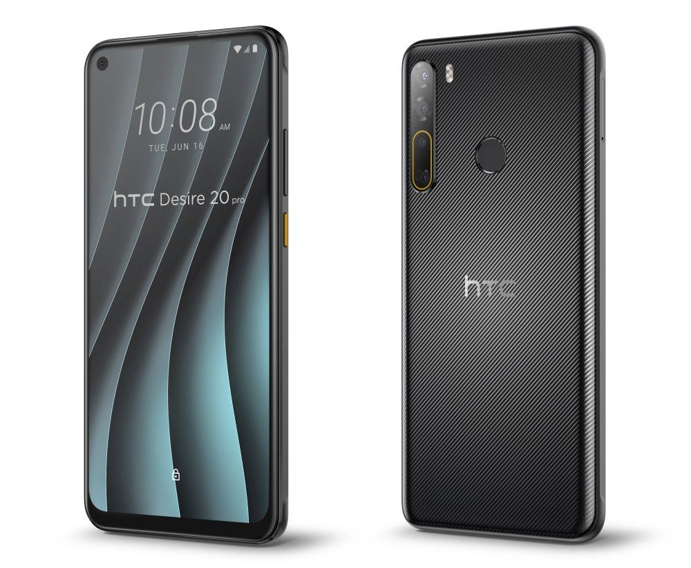 HTC Desire 20 Pro widok bok