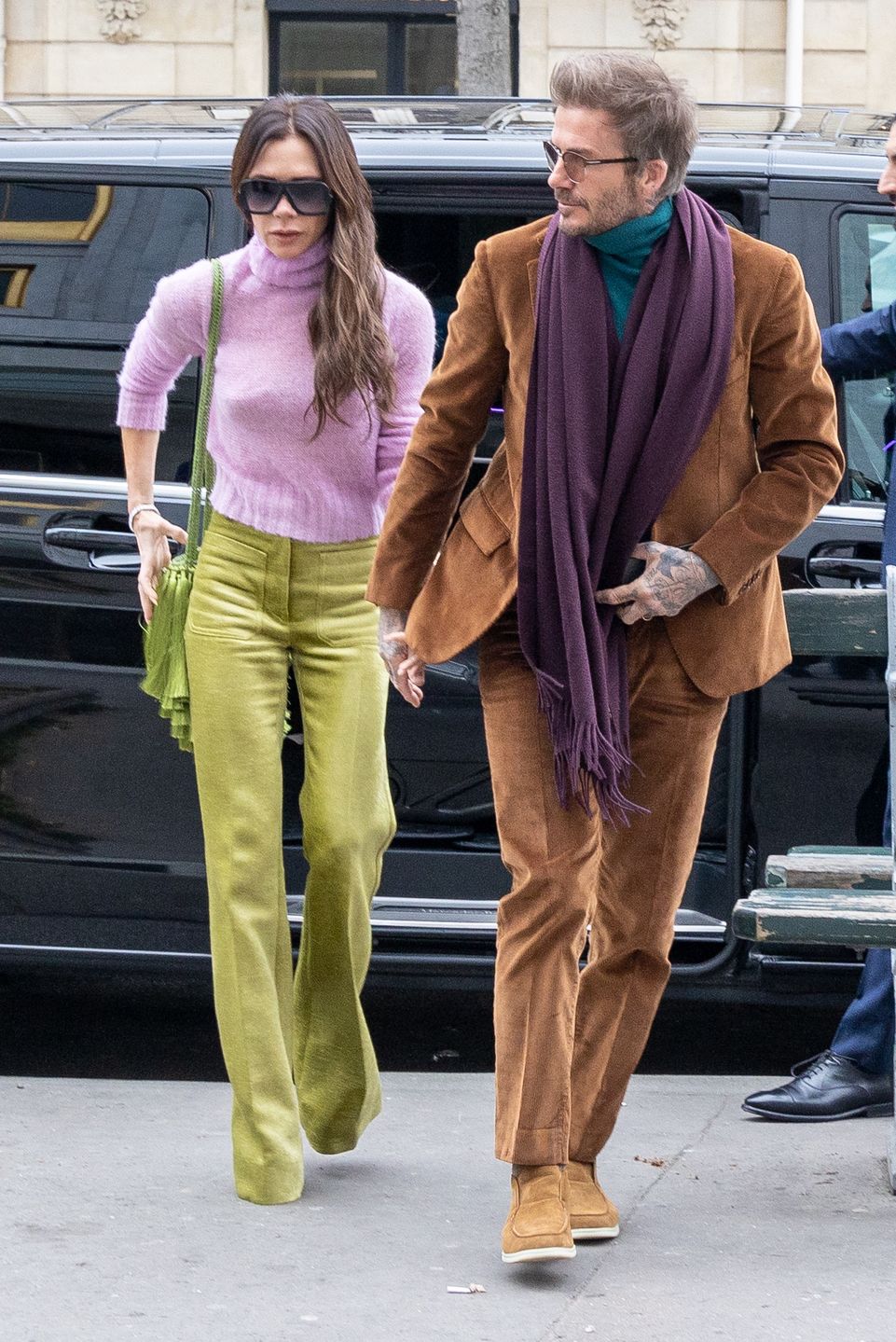 Victoria i David Beckhamowie