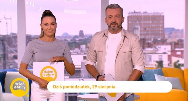 313 tys. widzów „Dzień dobry TVN” w dniu debiutu Rozenek-Majdan i Skórzyńskiego. Jak wypadło na tle "Pytania na śniadanie"?