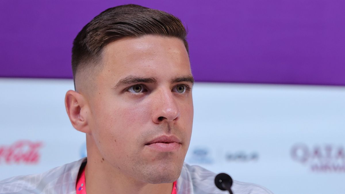 PAP/EPA / ABIR SULTAN / Na zdjęciu: Jan Bednarek