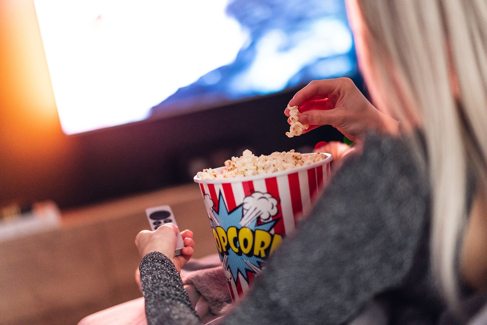 Popcorn można z łatwością przygotować w domu