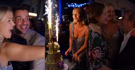 Barbara Kurdej-Szatan wyprawiła HUCZNE 40. URODZINY: tort z racą, tańce i znani goście