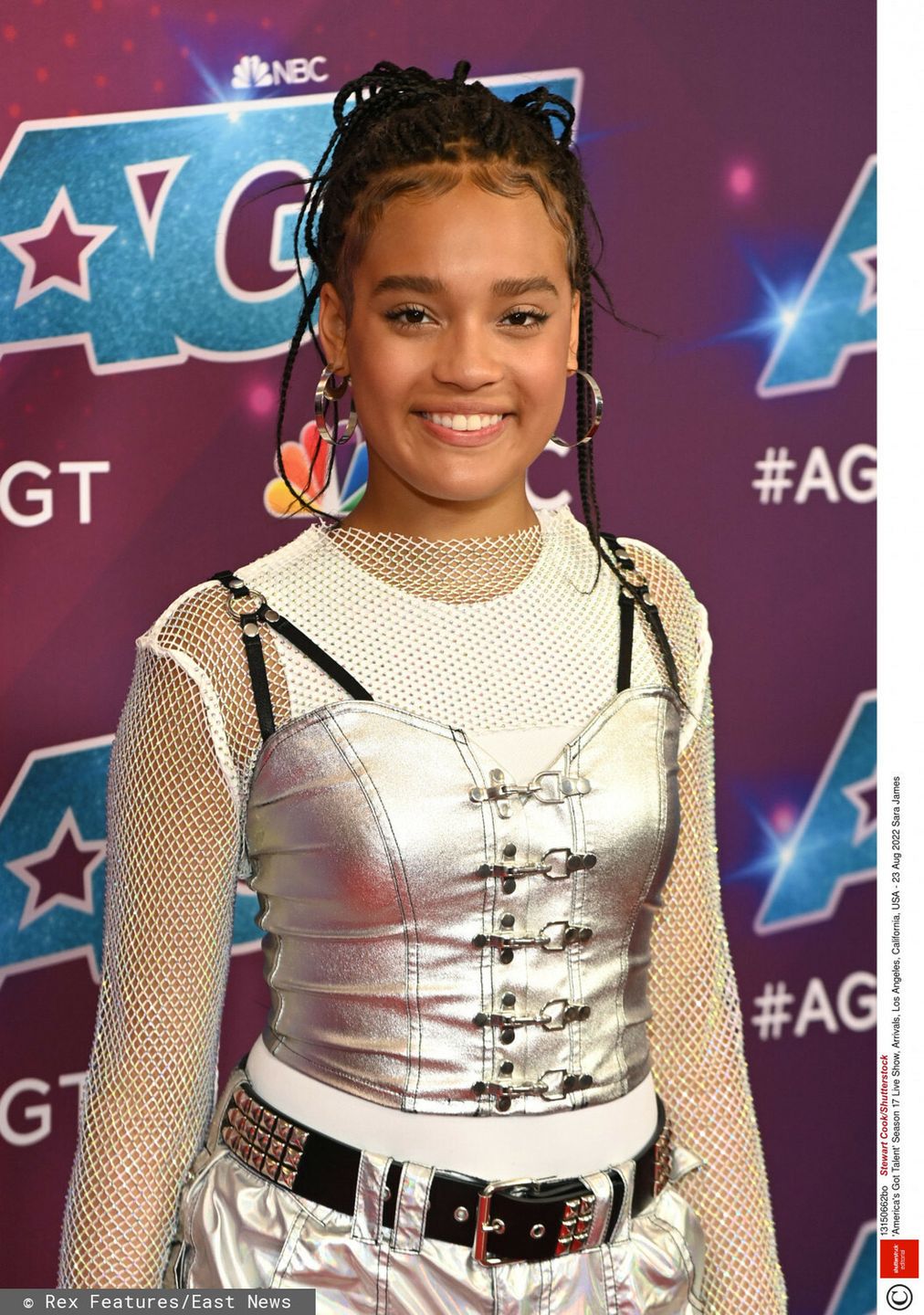 Sara James zapozowała na ściance w "AGT"
