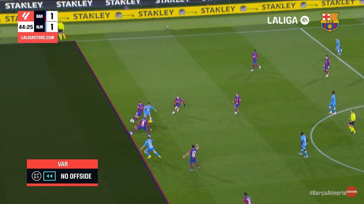 Zdjęcie okładkowe artykułu: YouTube / FC Barcelona / kontrowersje przy golu na 1:1