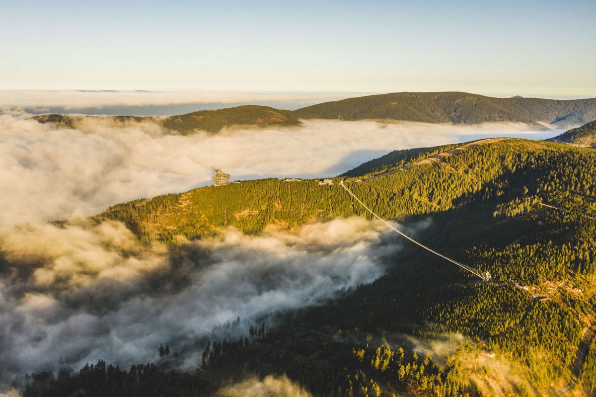 Nowy most w Czechach przyciągnie z pewnością tłumy turystów 