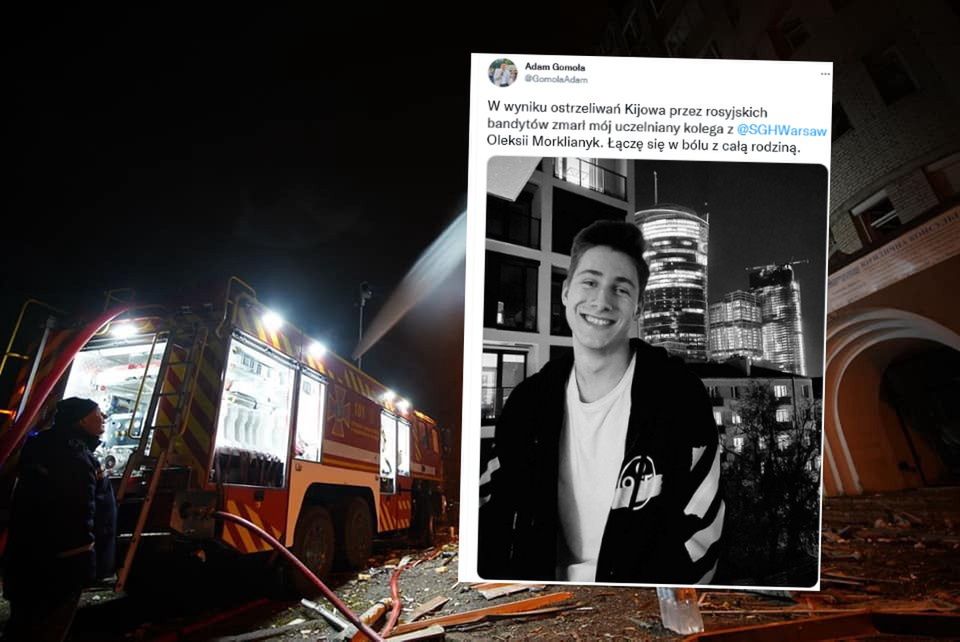 Wojna na Ukrainie. Pod Kijowem zginął student SGH
