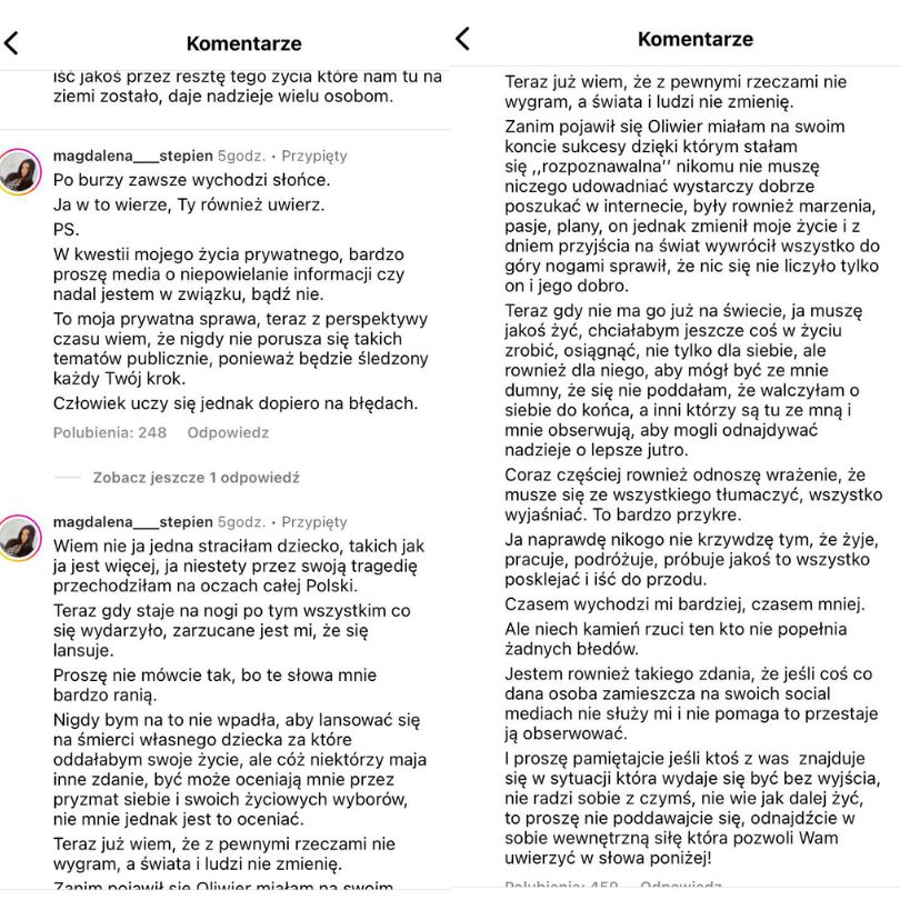 Magdalena Stępień świętuje 32. urodziny. Zamieściła poruszający wpis