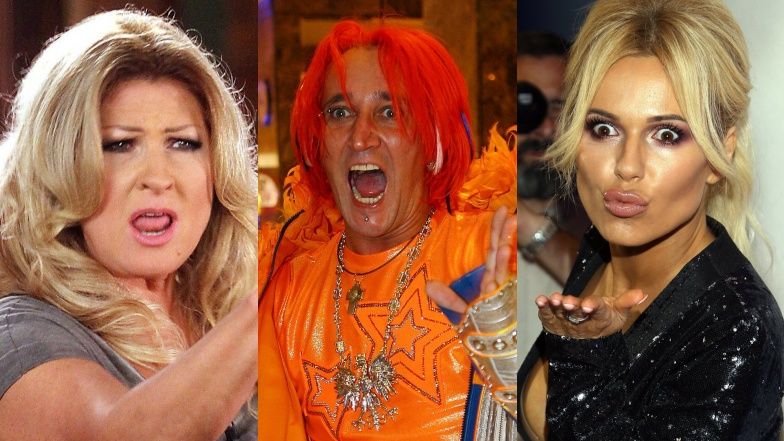 Gwiazdy "Sylwestrowej Mocy Przebojów" - Beata Kozidrak, Michał Wiśniewski, Dorota Rabczewska